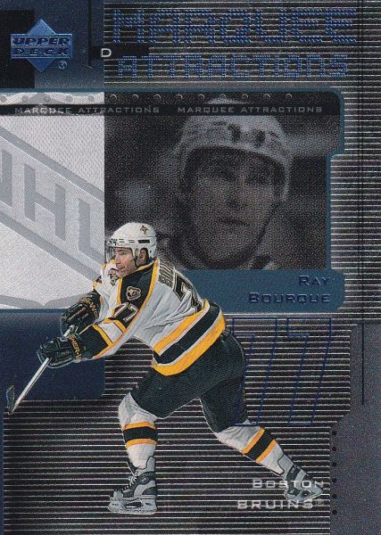 insert karta RAY BOURQUE 99-00 UD Marquee Attractions číslo MA1